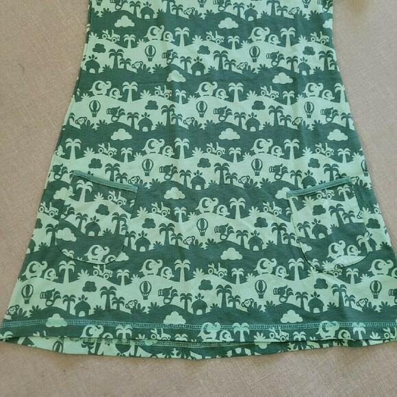 Maxomorra Green Jungle Landscape Dress - Picture 3 of 7